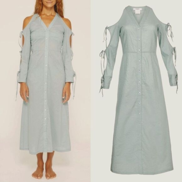 Marysia Swim Dresses & Skirts - Marysia Swim Bay color Long Sleeve Dress. Size M